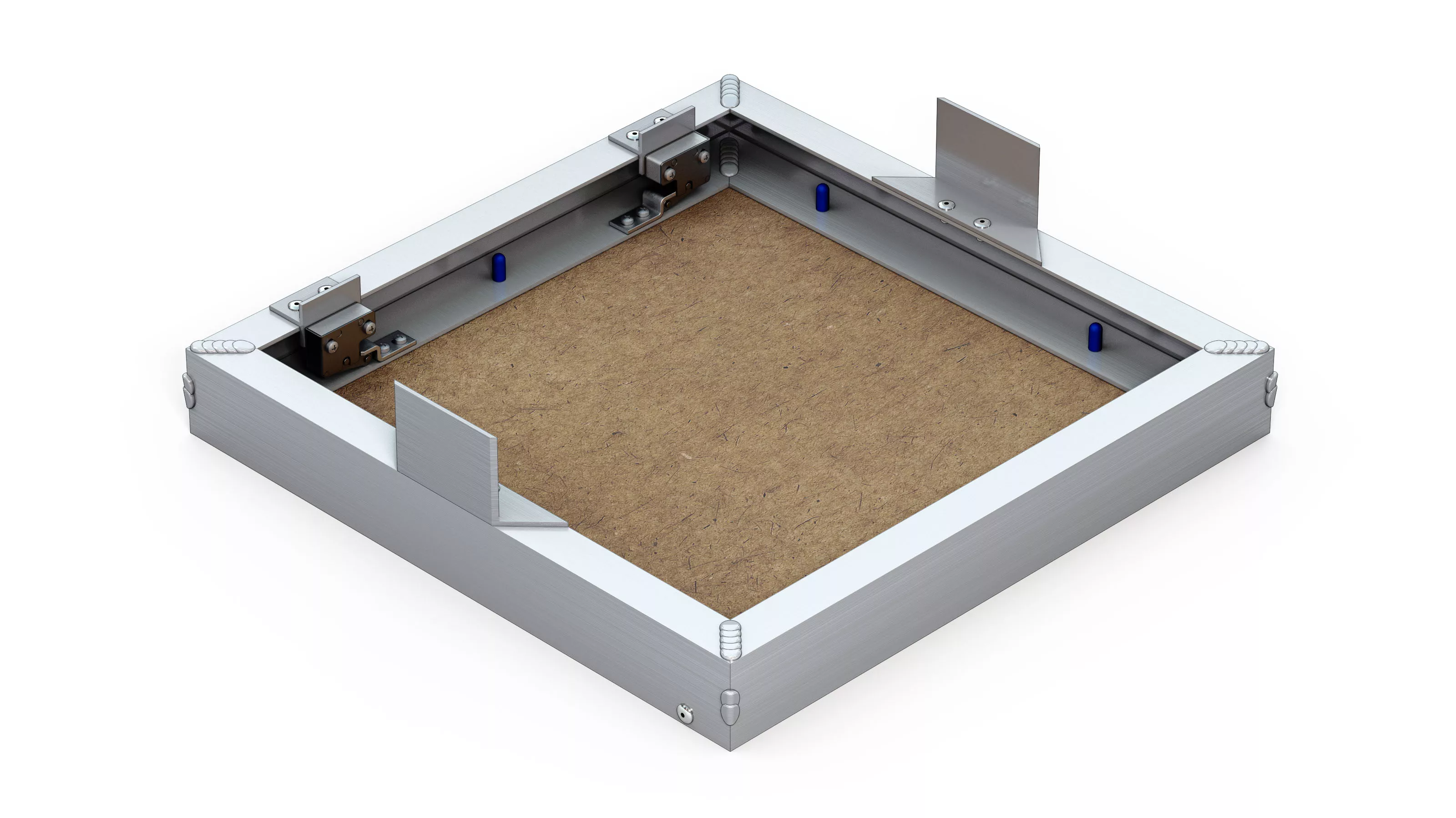 Revizní dvířka hliníková do zdiva 300x300x12,5