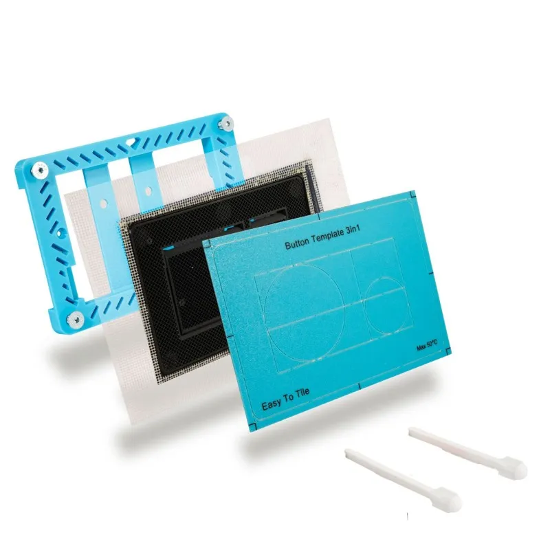 Tlačítko Geberit Delta se základnou pod stěrku