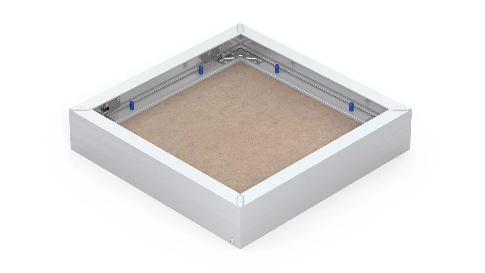 Revizní dvířka hliníková kouřotěsná EI30/EI45 600x600x25