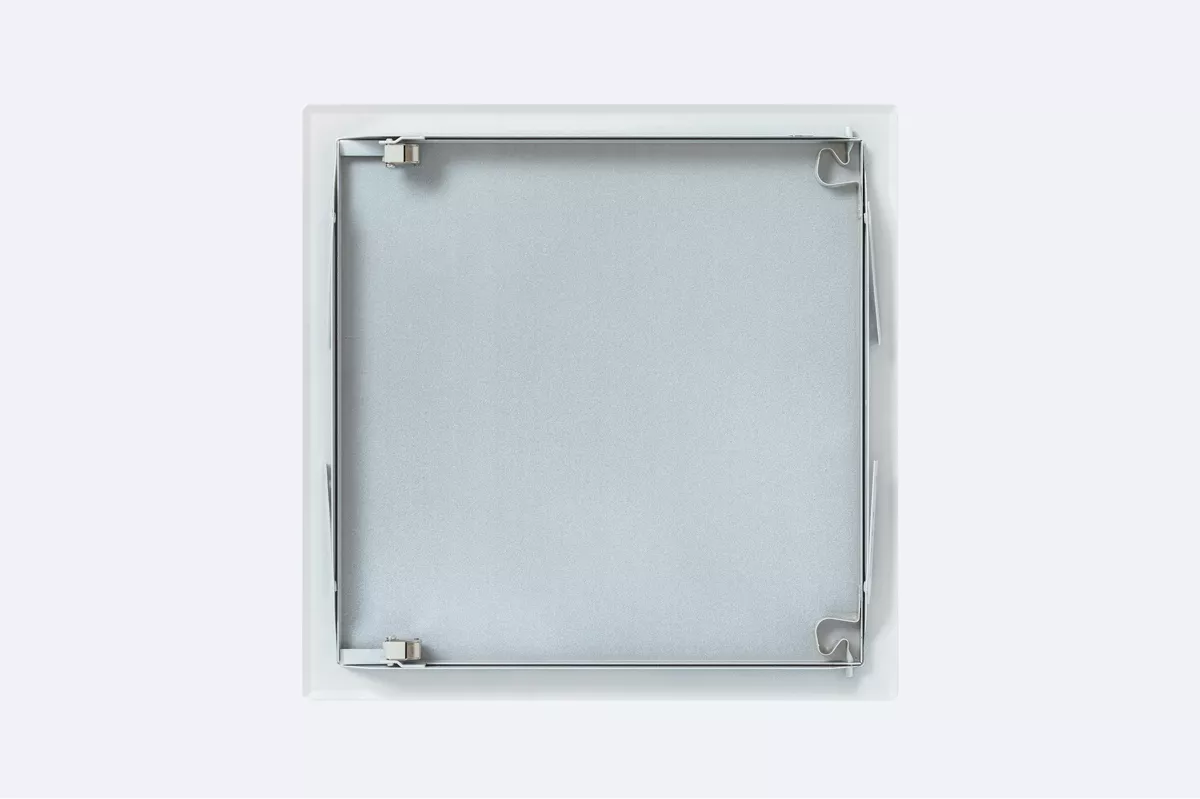 Softline do stěny i podhledu - tlačný uzávěr 400x400
