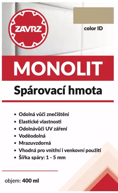 Spárovací hmota Monolit dřevěná šedá 43