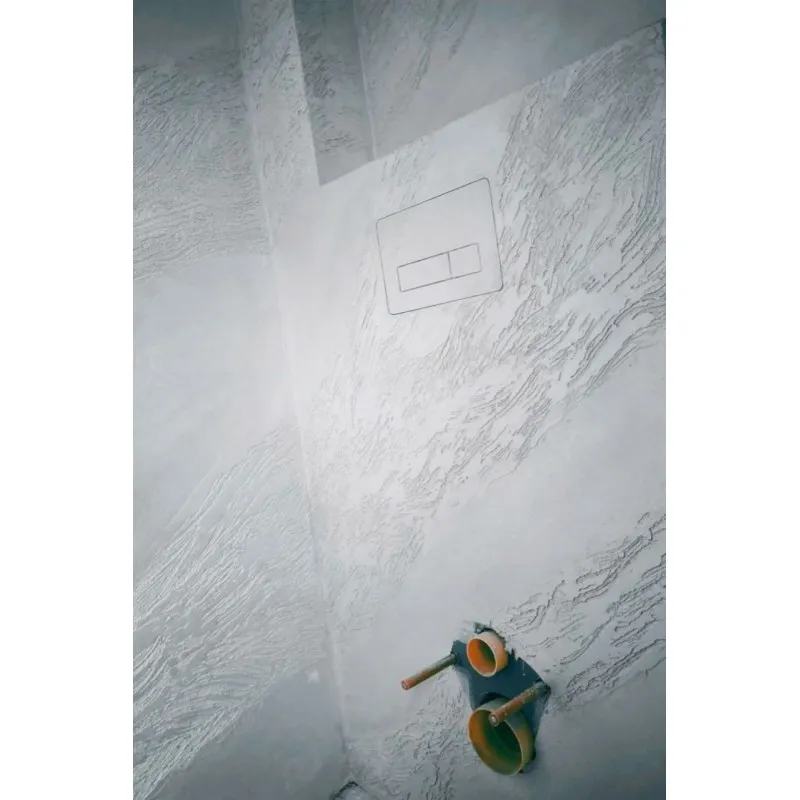 Tlačítko Geberit Delta se základnou pod stěrku