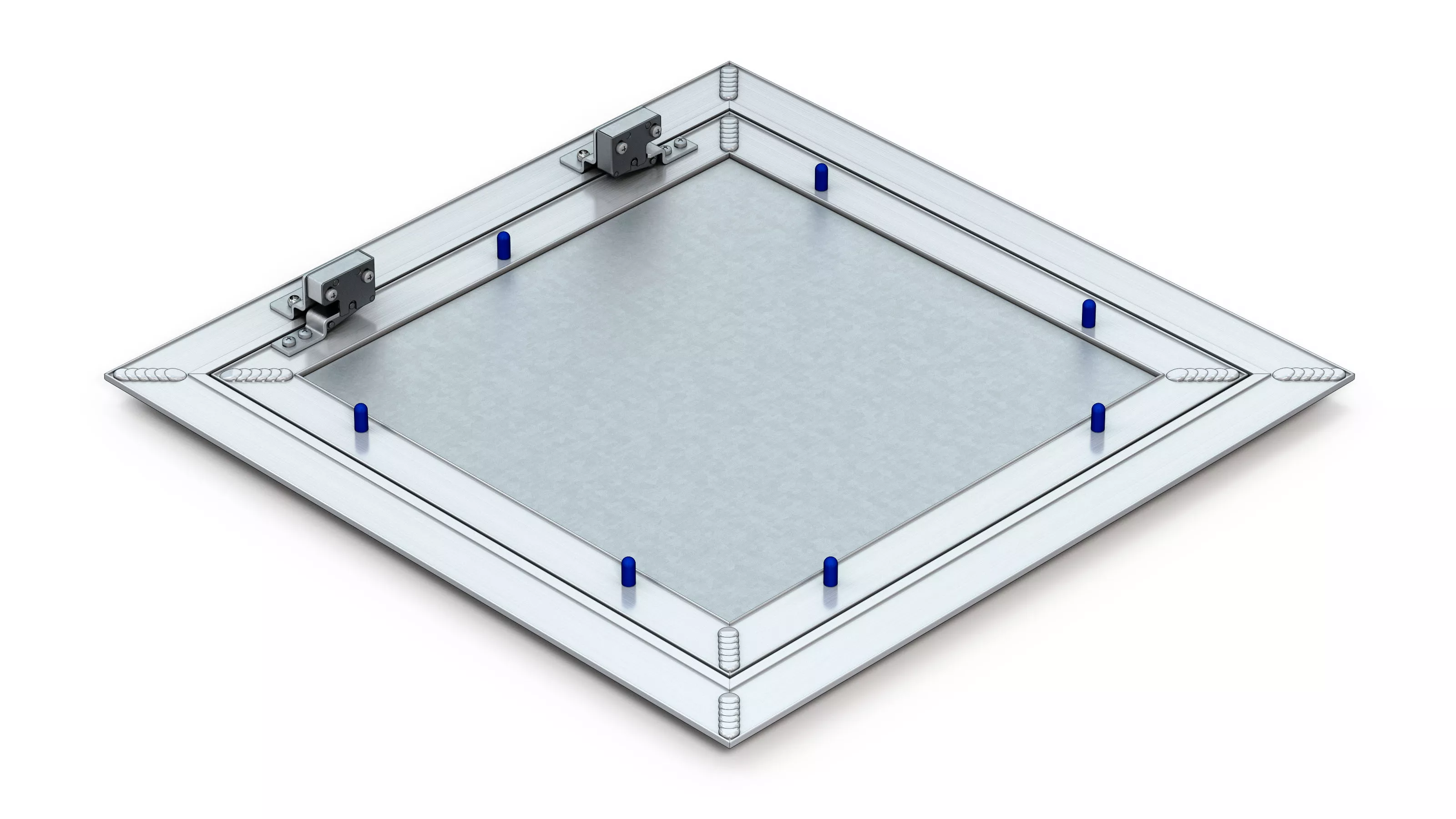 Revizní dvířka hliníková akustická 31dB 400x400x12,5