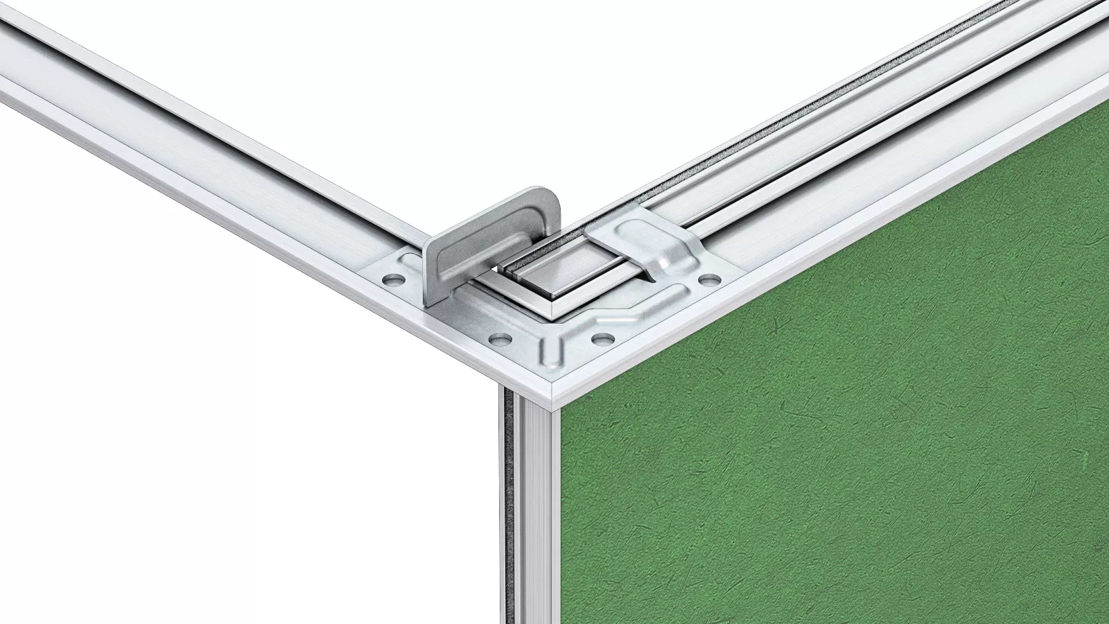 Revizní dvířka hliníková lisovaná - vyndávací, impregnovaná pod omítku 200x200x12,5